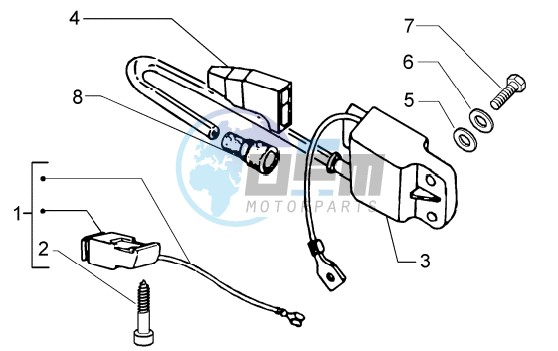 Electr. Component parts-pick-up