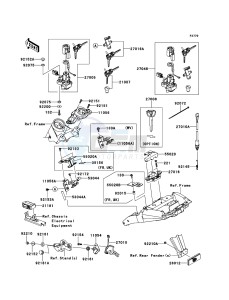 Z1000 ZR1000DDFA FR GB XX (EU ME A(FRICA) drawing Ignition Switch