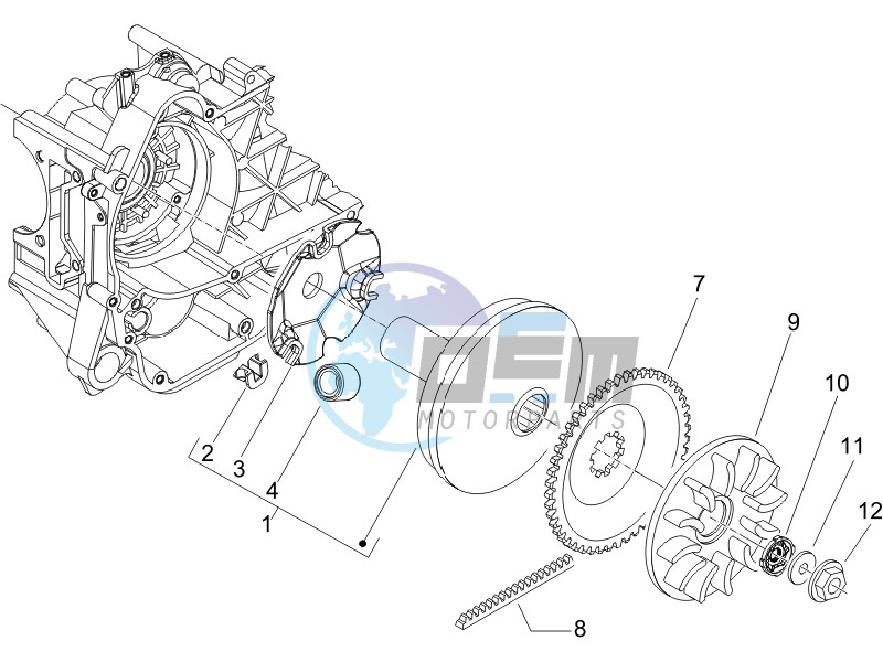 Driving pulley