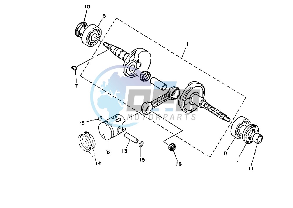 CRANKSHAFT PISTON