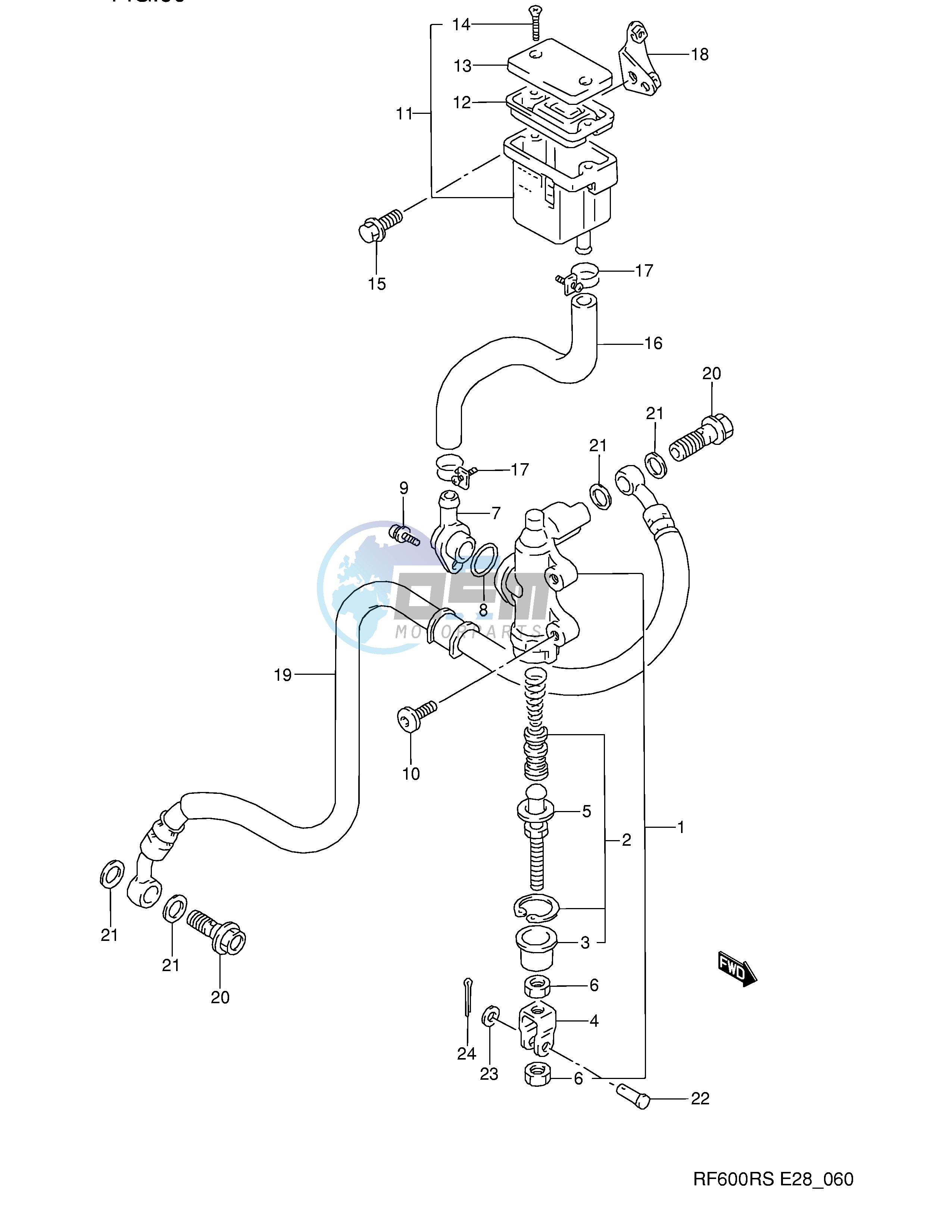 REAR MASTER CYLINDER