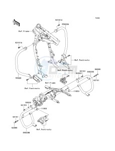 VN 1600 D [VULCAN 1600 NOMAD] (D6F-D8FA) D7F drawing GUARD-- S- -