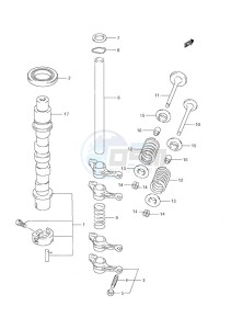 DF 9.9 drawing Camshaft