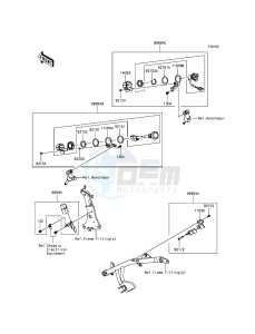 VULCAN_S_ABS EN650BFF XX (EU ME A(FRICA) drawing Accessory(Helmet Lock etc.)