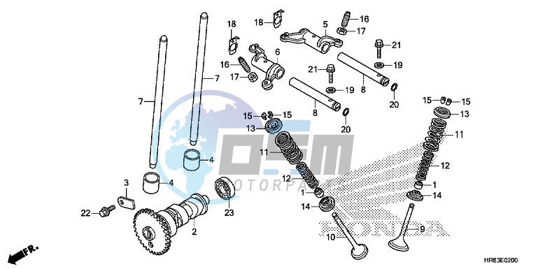 CAMSHAFT/ VALVE