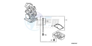 CRF250R9 ED / BLA CMF drawing CARBURETOR O.P. KIT