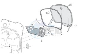 Scarabeo 50 4T 4V drawing Central body I