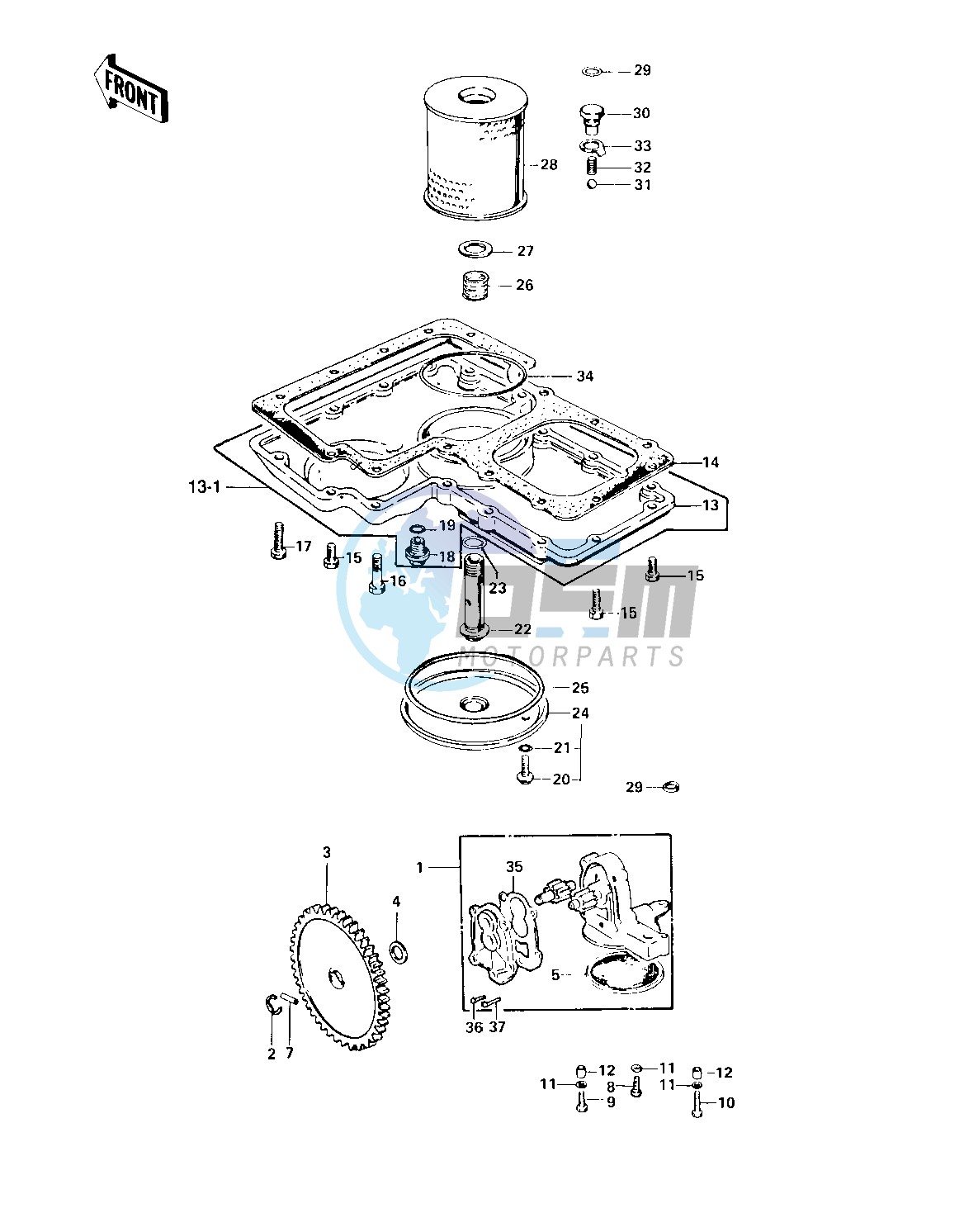 OIL PUMP_OIL FILTER_OIL PAN