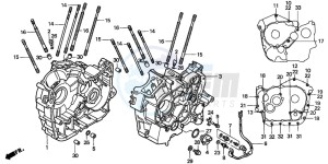 VT1100C3 drawing CRANKCASE