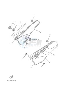 DT125 (3TTP) drawing SIDE COVER