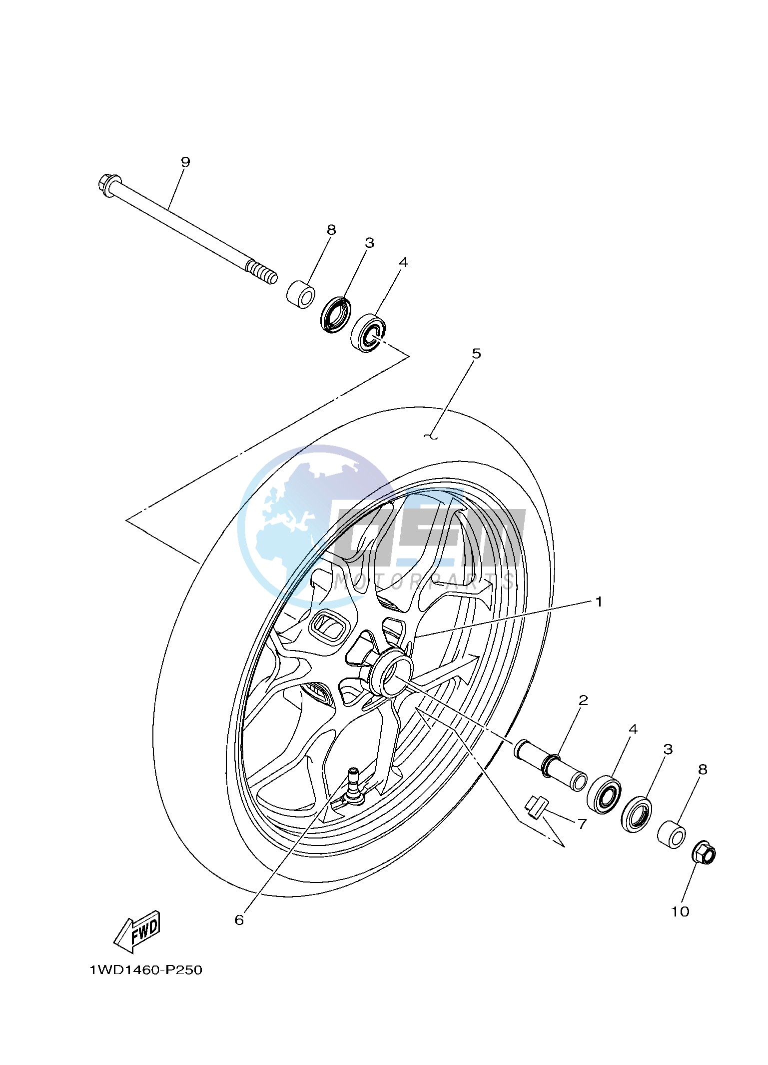 FRONT WHEEL