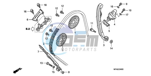 CAM CHAIN/TENSIONER