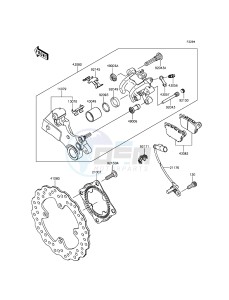 NINJA_ZX-6R ZX636EFF FR GB XX (EU ME A(FRICA) drawing Rear Brake