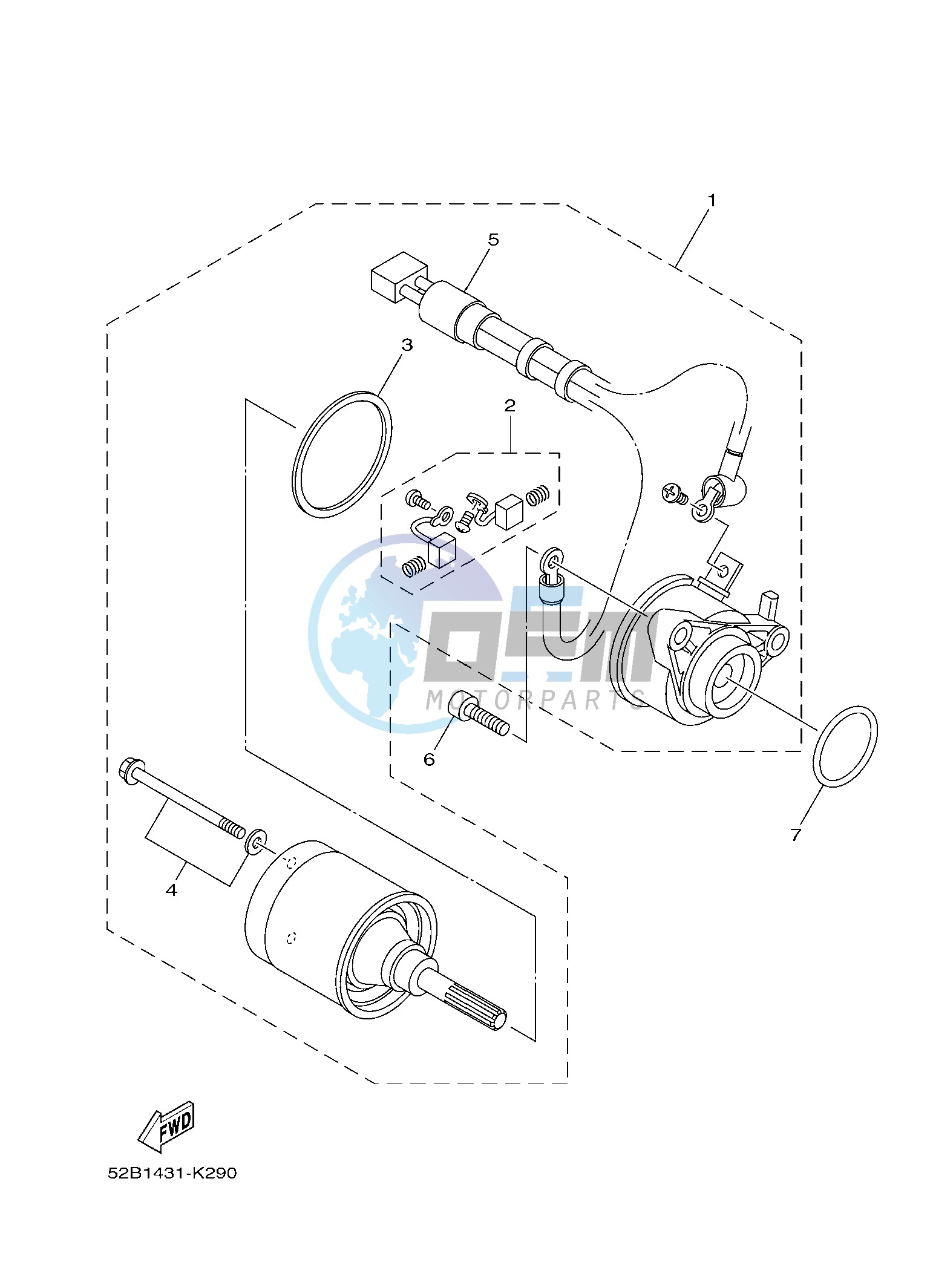 STARTING MOTOR