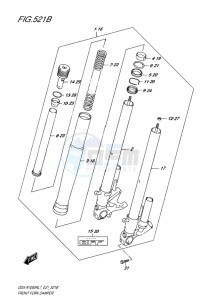 GSX-R1000R EU drawing FRONT FORK DAMPER (SPECIAL EDITION)