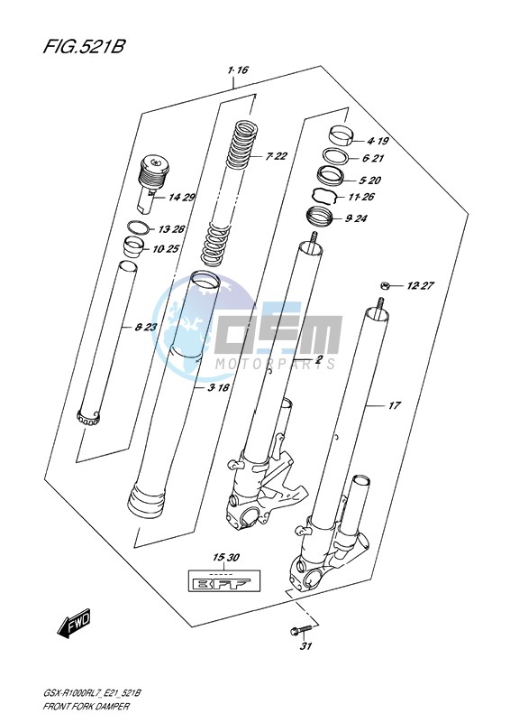 FRONT FORK DAMPER (SPECIAL EDITION)