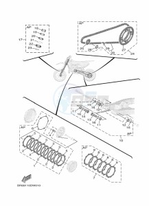 YZ65 (BR8A) drawing MAINTENANCE PARTS KIT