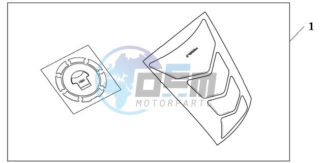 TANKPAD / FUEL LID COVER