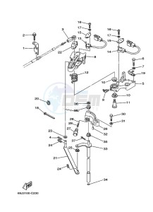 LF225TXRD drawing THROTTLE-CONTROL-1