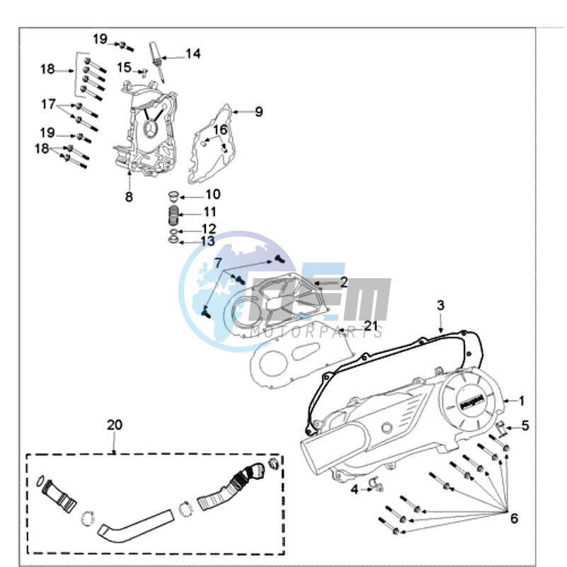 CRANKCASE COVER