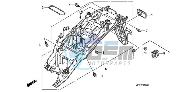 REAR FENDER