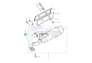 YQ AEROX 50 drawing EXHAUST SWITZERLAND