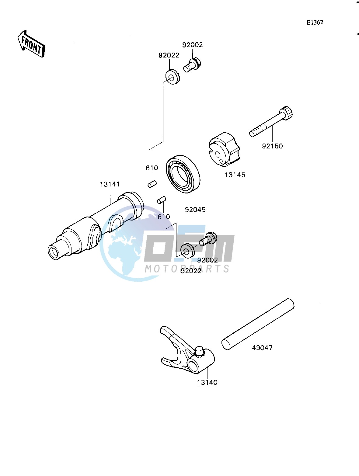 CHANGE DRUM_SHIFT FORK