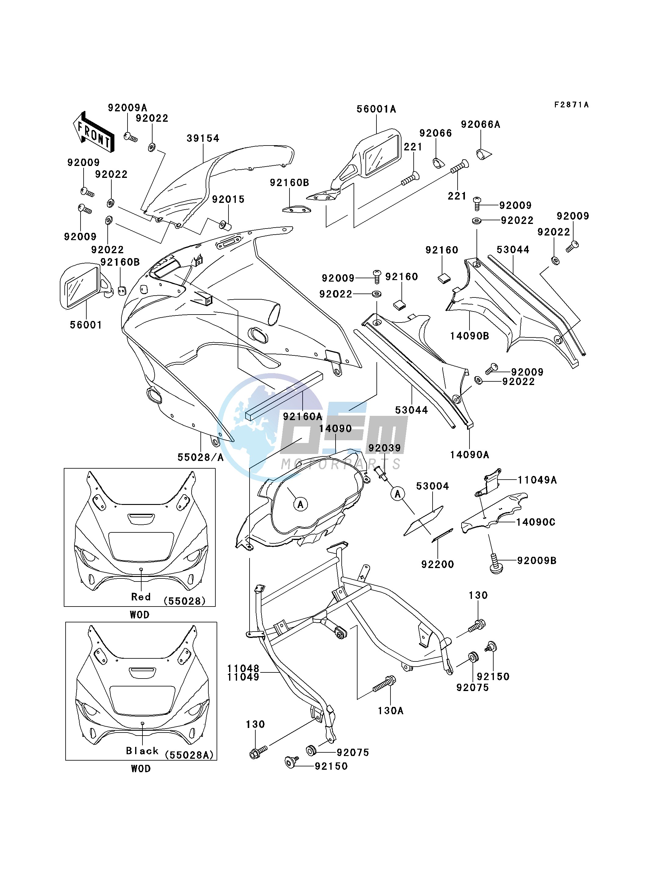 COWLING -- ZX1100-E2_E3- -