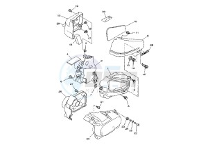 XVS A DRAG STAR CLASSIC 650 drawing SIDE COVERS