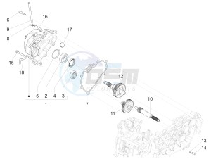 PRIMAVERA 150 4T 3V IE ABS-NOABS E3-E4 (EMEA, LATAM, APAC) drawing Reduction unit