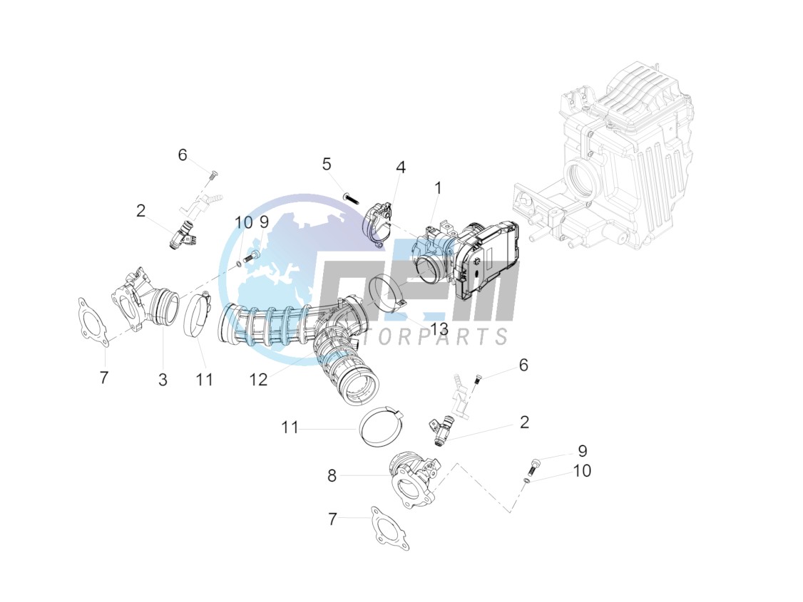 Throttle body