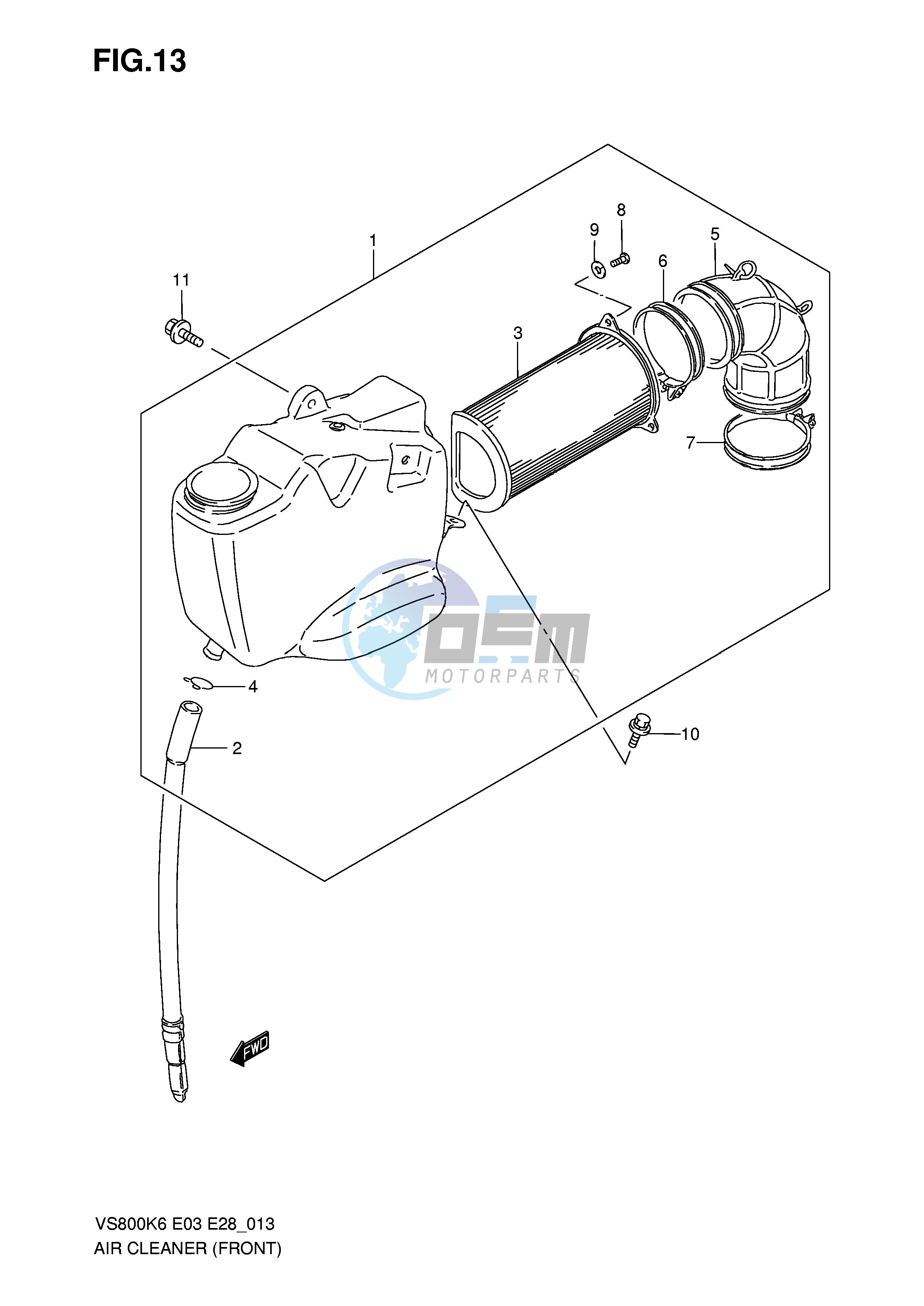 AIR CLEANER (FRONT)