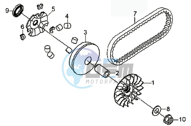 CLUTCH / V BELT