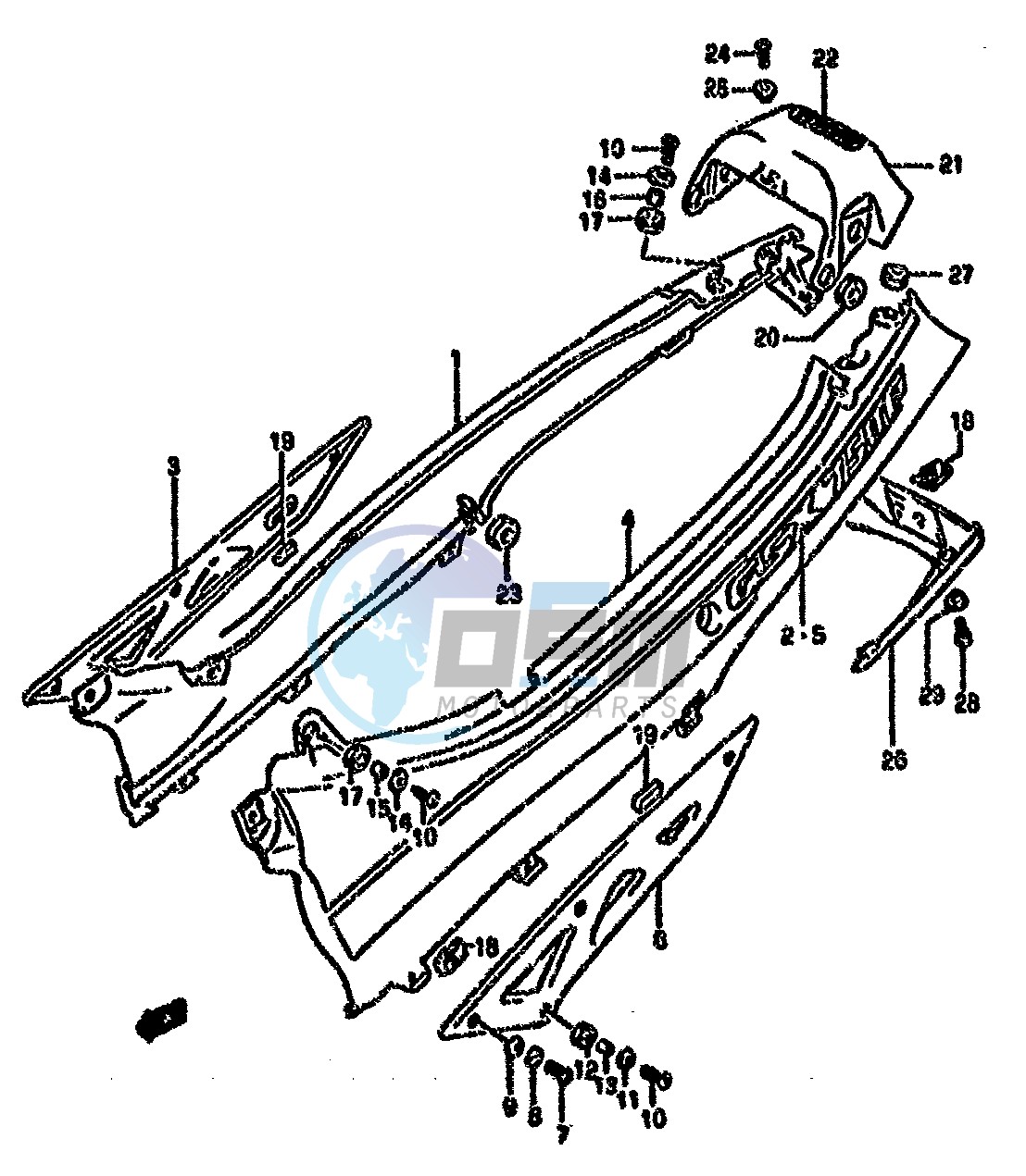 FRAME COVER (MODEL M)