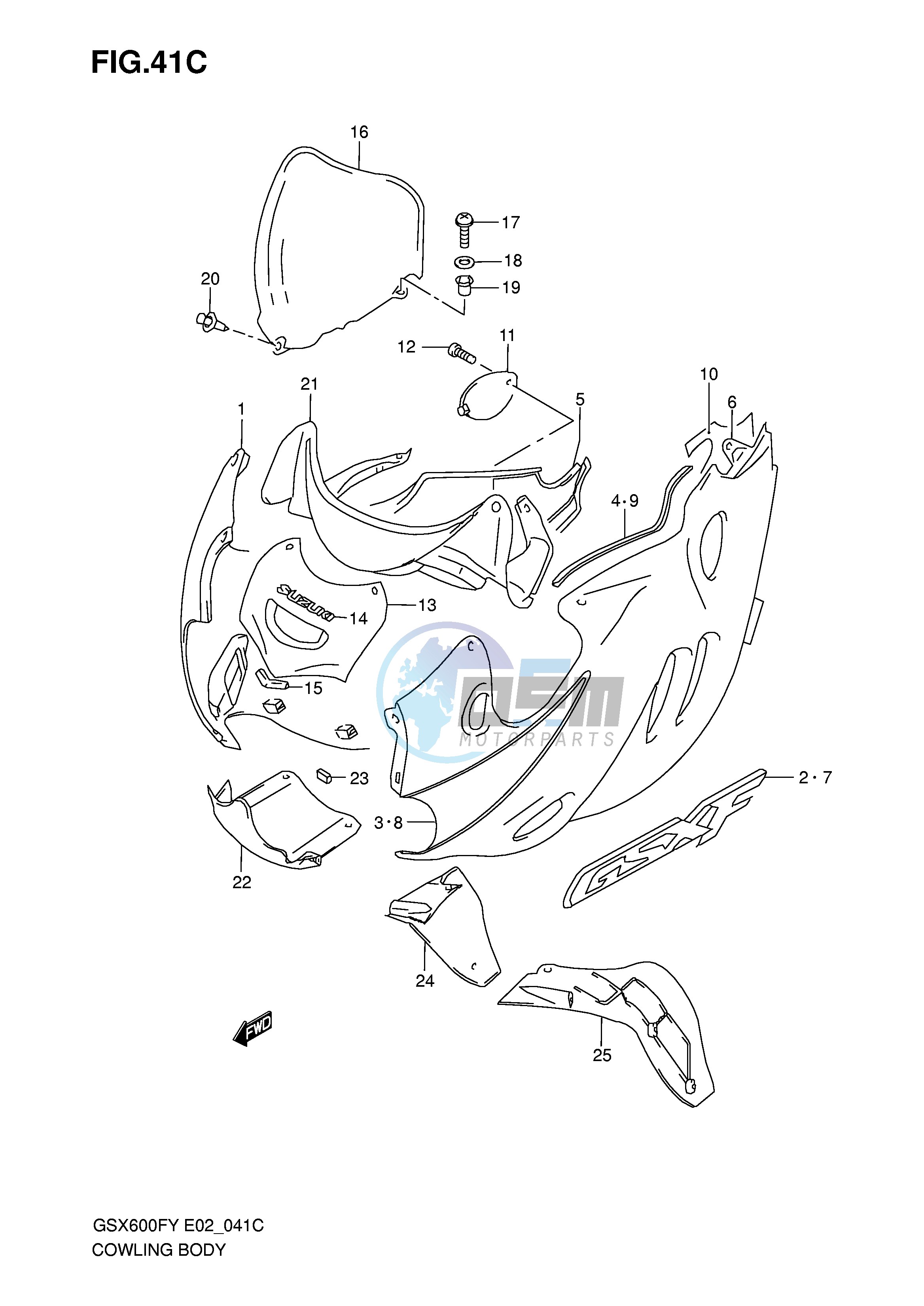 COWLING BODY (MODEL K1)