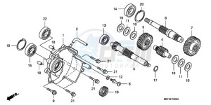 FJS400D9 ED / 2ED drawing TRANSMISSION