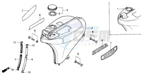 C50Z2 drawing FUEL TANK