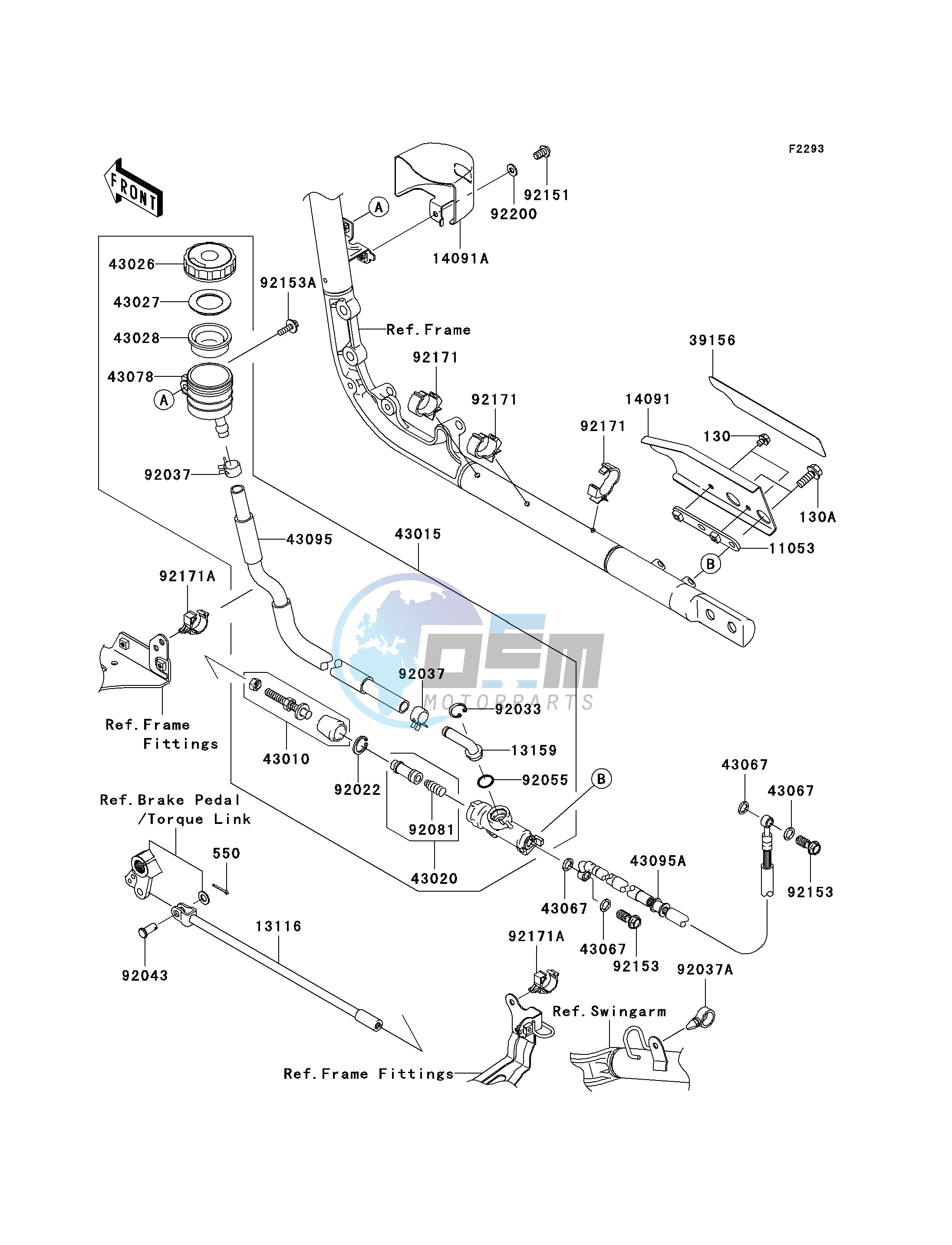 REAR MASTER CYLINDER