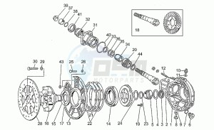 SP 750 drawing Bevel gear