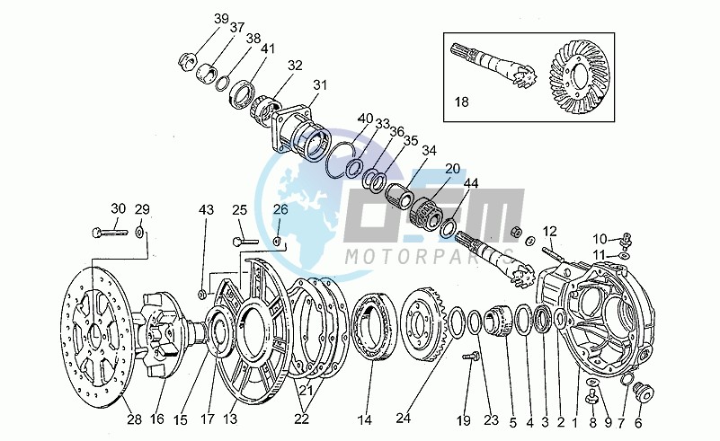 Bevel gear