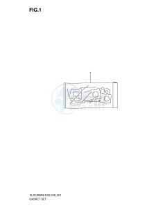 VLR1800 (E3-E28) drawing GASKET SET