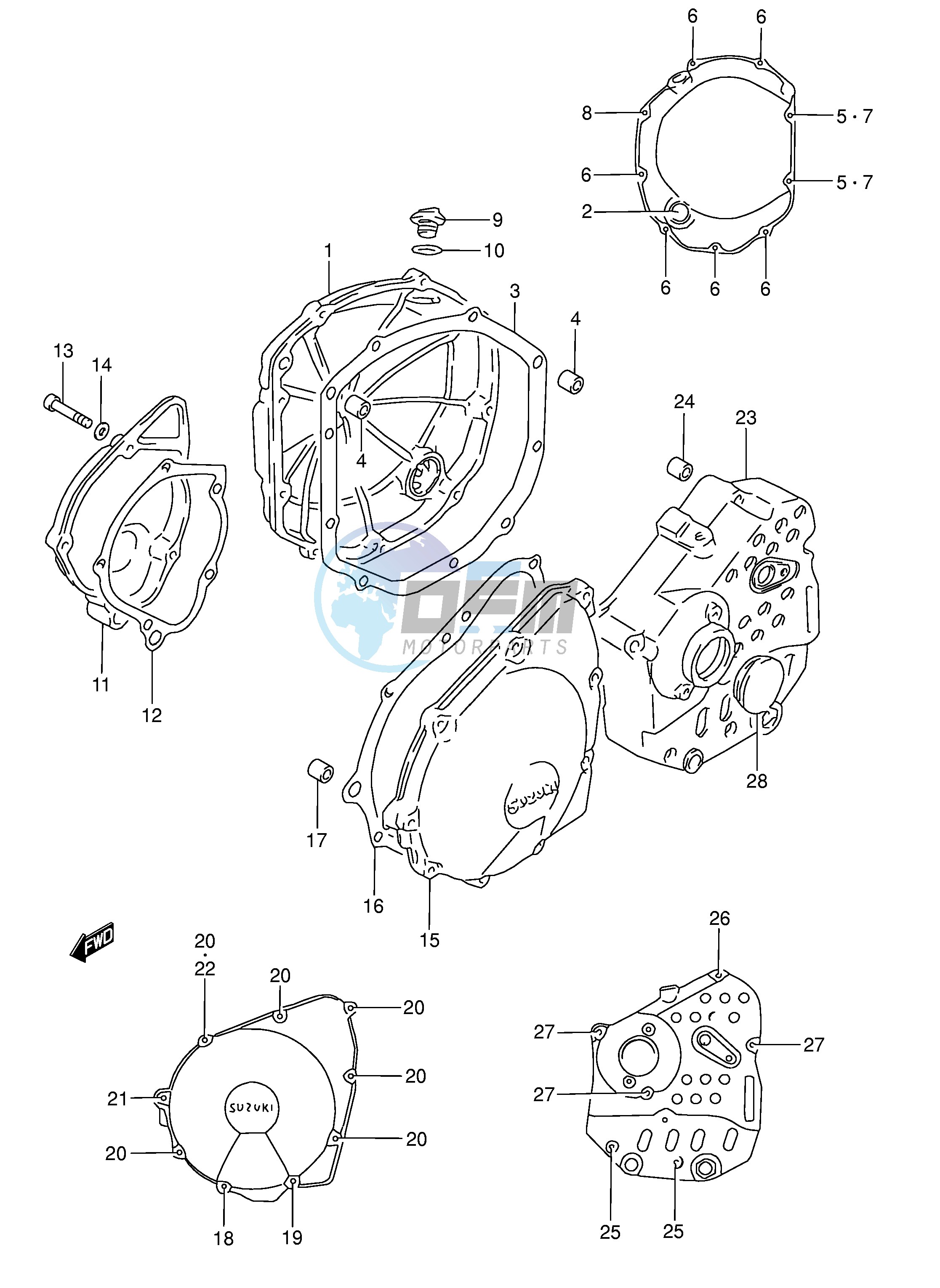 CRANKCASE COVER