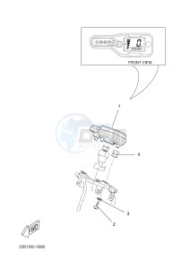 WR125R (22BB 22BB 22BB) drawing METER