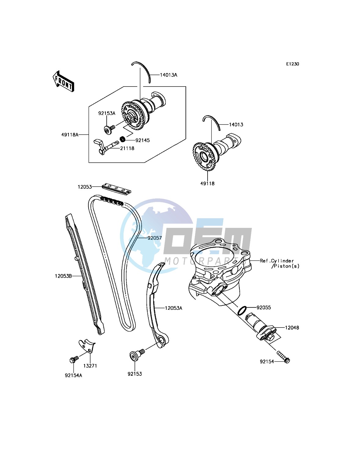 Camshaft(s)/Tensioner