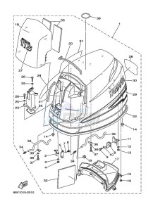 FL115A drawing FAIRING-UPPER