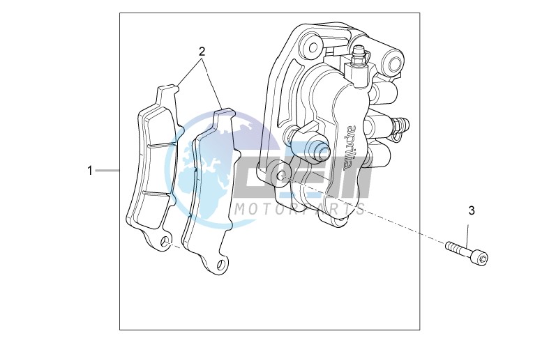 Front caliper