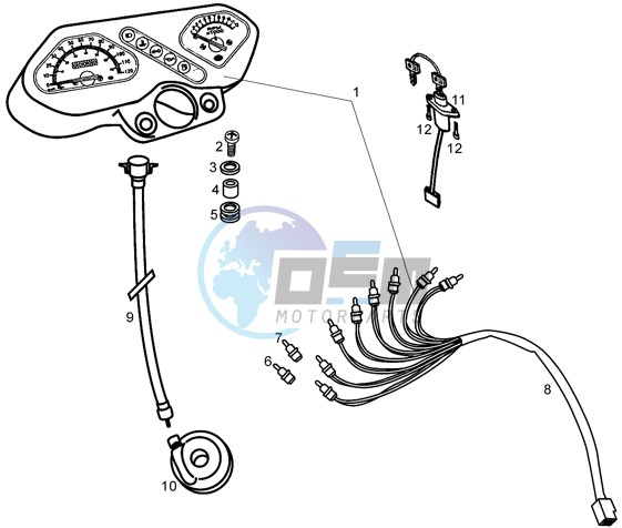 Speedometer and components