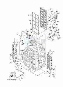 Z300TXR drawing CYLINDER-AND-CRANKCASE-3