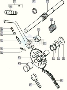 STANDARD_25-45kmh_K8-L0 50 K8-L0 drawing Starter mechanism