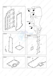 DF 140 drawing Gasket Set